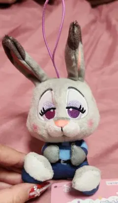 ズートピア むにゃすやマスコット ぬいぐるみ ジュディ