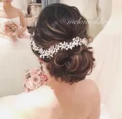 ヘッドドレス 小枝 ヘアアクセサリー