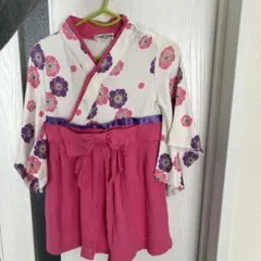 袴ロンパース 70