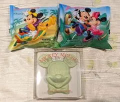 ディズニー ミッキーマウス 石鹸 3点セット