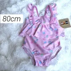 週末セール　アンパンマン　水着　80cm 新品未使用　コキンちゃん　ドキンちゃん