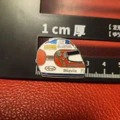 希少 J.J.レート F1 ヘルメット ピンバッジ MFS 当時物 - メルカリ