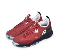 【美品】ヨネックス　テニスシューズ パワークッション　フュージョンレブ4 オムニ