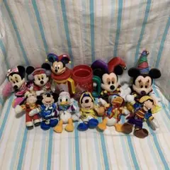 ミッキー・ミニー・ドナルド ぬいぐるみセット