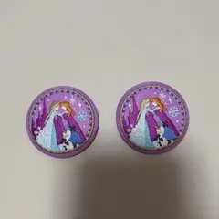 アナと雪の女王 ピンバッジ 2個セット