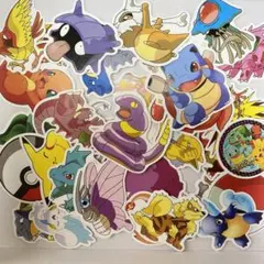 ポケモン ステッカーセット 約35枚