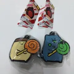 【メルカリ便】お文具といっしょ　カプセルラバーマスコット　プリンさん　猫さん