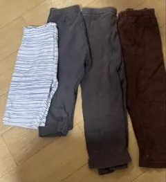 90サイズ　ユニクロ、petit main レギンス・パンツまとめ売り