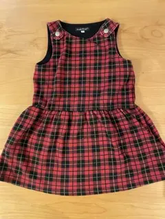 【BeBe】ジャンパースカート/110