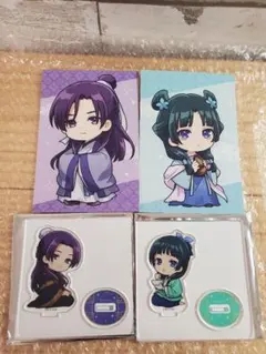 薬屋のひとりごと マルイ 星空ver.　ミニアクリルスタンド 特典 猫猫　壬氏