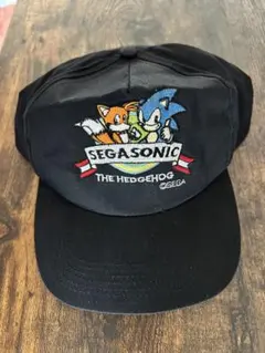 新品•未使用　SEGA Sonic cap 90s