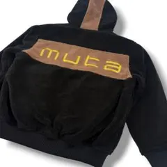 美品 ムータ マリン リバーシブル ボア ナイロン ジャケット ゴルフ 647