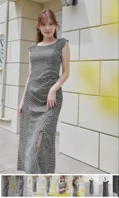 ♡新品♡Herlipto French Chic Gingham Dress M - メルカリ