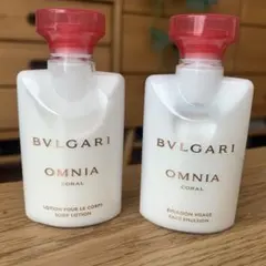 BVLGARI OMNIA CORAL ボディローション＆フェイスエマルジョンのサムネイル