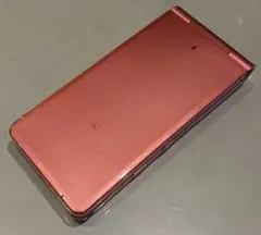 KYOCERA KYF43 au 携帯電話本体 レッド - メルカリ