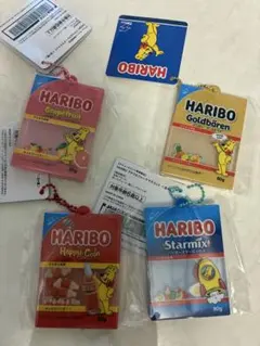 HARIBO アクリルフレークキーホルダー 全4種セットのサムネイル