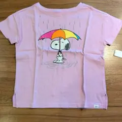 GAP スヌーピー Tシャツ ピンク 120cm
