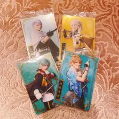 ◆ミュージカル刀剣乱舞◆ウエハース◆メタリックプラカード◆4枚セット◆