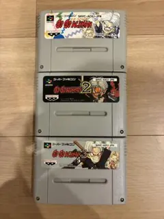 【美品】スーパーファミコン Go Go Ackman 1 2 3
