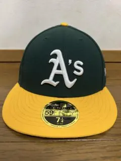 New Era 59FIFTY A's キャップ 7 1/4