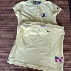 Champion ポロシャツとスカートセット M