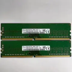 SK Hynix 16GB (8GBx2)DDR4 メモリ ￼ HMA84G - メルカリ