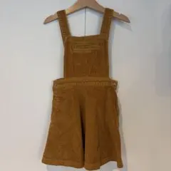 プチバトー　キャメル コーデュロイ ジャンバースカート　5ans 110cm
