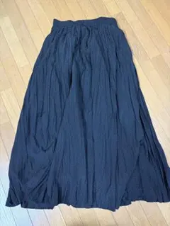 シンプリシテェ ドット柄 プリーツスカート