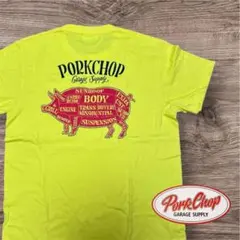 【美品】PORKCHOP CRUSHER TEE 長瀬智也 M寸ライムカラー