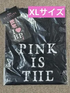 ステッカー付き【FRAGMENT】ブラックピンク　Tシャツ‐BLACK‐ XLのサムネイル