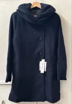 Style Ravie ウールコート 11号 ネイビー