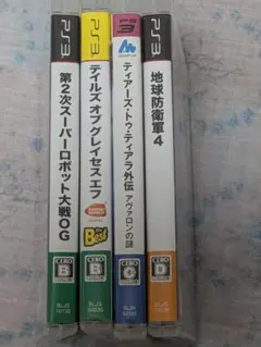 【動作確認済】PS3 ソフト 4本セット スパロボ テイルズ 他