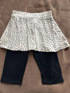 Evercloset エバクロ　5分／6分丈スカッツパンツ　100cm