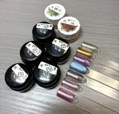 ネイルカラーセット マグネットネイル　7色セット　ジェルネイル