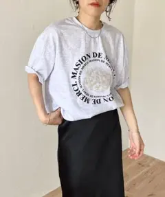 wee9s Tシャツ グレーのサムネイル