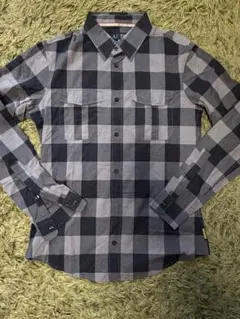 ARMANI JEANS チェック柄 長袖シャツ グレー系のサムネイル
