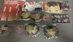 ハイキュー 孤爪研磨 缶バッジ ポストカード アクリルスタンド 音駒