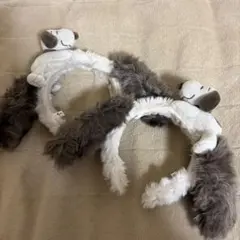 ユニバ カチューシャ スヌーピー