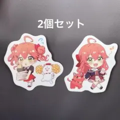 スシロー×ホロライブ　さくらみこ　コラボ限定ピック　2枚セット