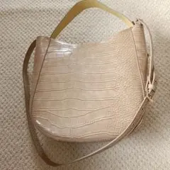 SMIR NASLI ショルダーバッグ クロコ型押しのサムネイル