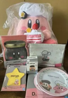 星のカービィ 一番くじ カービィカフェ A賞 含む6点セット