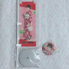 FRUITS ZIPPER 月足天音 のぼり 缶バッジ 浴衣 すきくじ