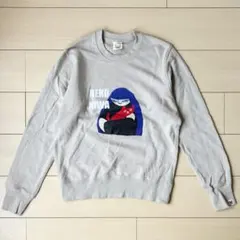 美品　ネコニワ　NEKONIWA クルーネックスウェット　オーガニックコットン