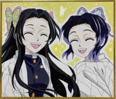 胡蝶カナエ & 胡蝶しのぶ　ファンアート　手描きイラスト　アナログ