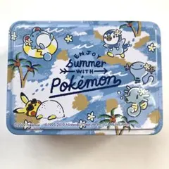 イッツデモ ポケモン ピカチュウ 缶入りクリップ アロハ柄 2019年 当時物