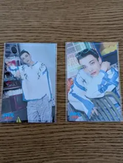 ★おまけ付StrayKidsスキズサウナ　オリジナルステッカーA/B　ヒョンジン