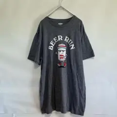 オールドネイビー Tシャツ クルーネック 半袖 プリント M 灰色 綿