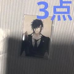 刀剣乱舞 スクエア缶バッジ 跪坐 燭台切光忠