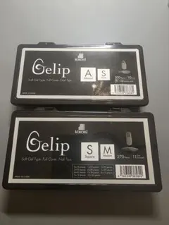 Gelip ネイルチップ アーモンドとスクエアセットのサムネイル