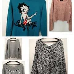 有名アパレルブランド ニット残り3点(セット売り相談可能)